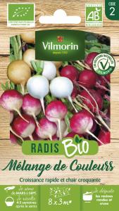 Radis Mélange de Couleurs - BIO